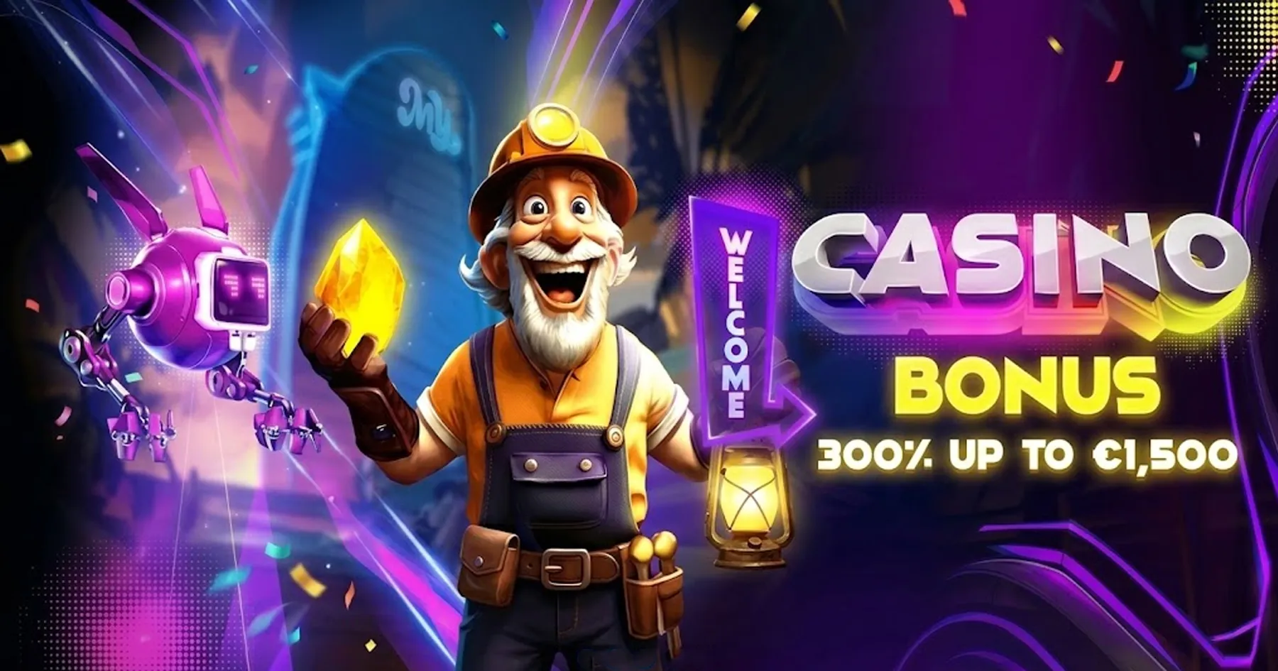 Mystake Casino banner